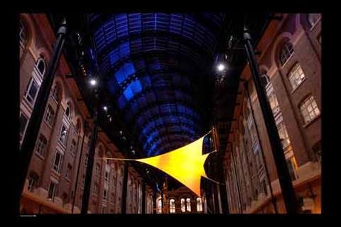 Hay's Galleria in the Switched on London festival
